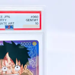 PSA 10 Monkey D Luffy OP05-060 One Piece Alternate Leader Alt Art Japan In Stock - Image 4