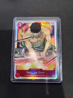 Roronoa Zoro ST01-013 Super Pre-Release Starter Deck 1: Straw Hat Crew Foil - Image 1