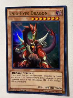 Yu-Gi-Oh Card: Odd-Eyes Dragon YS14-ENA01 Ultra Rare 1st Edition! NM - Image 1