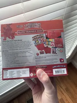 Pokemon Sword and Shield Battle Styles Elite Trainer Box Card Game TEAR IN WRAP 820650808357 - Image 5