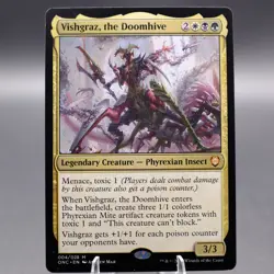 Vishgraz, the Doomhive Normal 4 ONC Commander: Phyrexia: All Will Be One NM MTG - Image 1