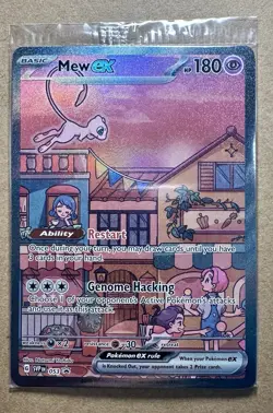 Pokemon Mew EX 053 Scarlet & Violet 151 Black Star Promo, Sealed NM - Image 1