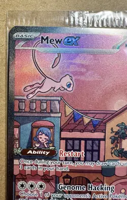 Pokemon Mew EX 053 Scarlet & Violet 151 Black Star Promo, Sealed NM - Image 2