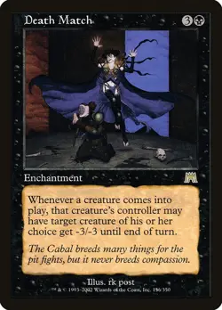 Onslaught Death Match MTG Magic the Gathering NM - Image 1