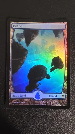 Island (234) - Full Art Zendikar Foil LP - Image 1