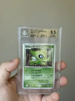 Pokemon 2007 Japanese 10th Movie Promo: Timeless Celebi Holo BGS 9.5 - GEM MINT - Image 1
