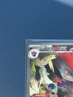 Pokemon N's Zoroark ex 185/159 Journey Together-Special Illustration Rare (NM) - Image 2