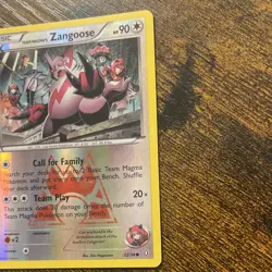 🔥Team Magma's Zangoose #22/34 Reverse HOLO 🔥Pokemon Double Crisis 2015 - Image 3