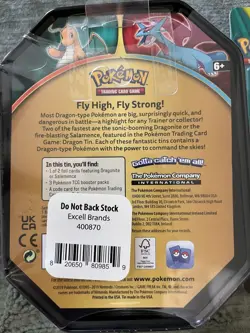 Pokemon TCG Dragon Tin Dragonite & Double Blister Pack - Image 2