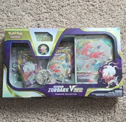 Pokemon Hisuian Zoroark VSTAR Premium Collection Box English TCG - Image 1