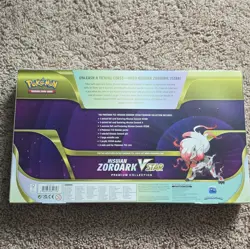 Pokemon Hisuian Zoroark VSTAR Premium Collection Box English TCG - Image 2