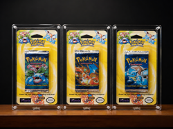 1999 SEALED Pokemon Base Set Booster Blister packs - Art Set x3 (HEAVY WEIGHTS) - Image 1