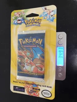 1999 SEALED Pokemon Base Set Booster Blister packs - Art Set x3 (HEAVY WEIGHTS) - Image 2