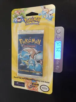 1999 SEALED Pokemon Base Set Booster Blister packs - Art Set x3 (HEAVY WEIGHTS) - Image 3