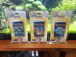 1999 SEALED Pokemon Base Set Booster Blister packs - Art Set x3 (HEAVY WEIGHTS) - Image 5