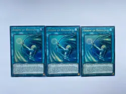 3 x Arrow of Regulus BLGG-EN044 Ultra 1st Ed YuGiOh - Image 1