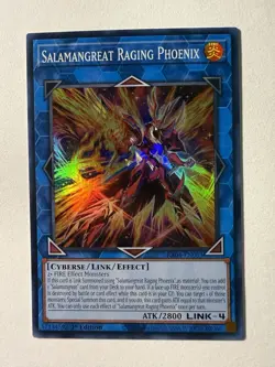 Yugioh! Salamangreat Raging Phoenix - RA04-EN083 - Super Rare - 1st Edition LP - Image 1