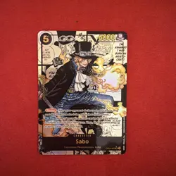 Sabo (Alternate Art) (Manga) OP04-083 Kingdoms of Intrigue Foil NM - Image 1