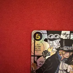 Sabo (Alternate Art) (Manga) OP04-083 Kingdoms of Intrigue Foil NM - Image 2