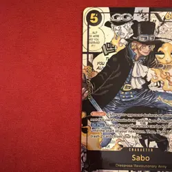 Sabo (Alternate Art) (Manga) OP04-083 Kingdoms of Intrigue Foil NM - Image 3