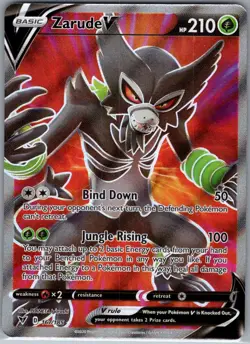 Zarude V (Full Art) 167/185 SWSH04: Vivid Voltage - Pokemon Card - NM - Image 1