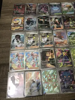 Pokemon TCG Full Art Illustration & Ultra Rare Card Lot Of 40 Near Mint - Image 2