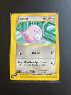 Pokemon TCG Chansey Aquapolis 69/147 MP - Image 1