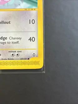 Pokemon TCG Chansey Aquapolis 69/147 MP - Image 4