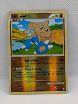 HITMONTOP 8/95 HOLO R CALL OF LEGENDS POKEMON REVERSE HOLO NM/M HITMONTOP - Image 1