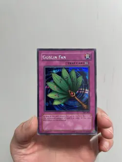 Yugioh! Goblin Fan - TFK-003 - Secret Rare NM - Image 1