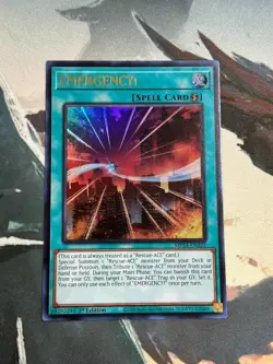 Yugioh Emergency! Ultra Rare MP24 - Image 1