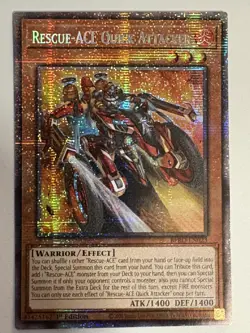 YUGIOH- Rescue Ace Quick Attacker - BPRO-EN023 - Starlight Rare - 1st Edition - Image 1