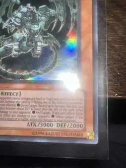 YUGIOH ANCIENT GEAR GADJILTRON DRAGON ULTRA RARE SD10-EN001 1ST ED NM - Image 4