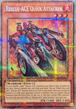 Yugioh! LP Rescue-ACE Quick Attacker - BPRO-EN023 - Starlight Rare - 1st Edition - Image 1