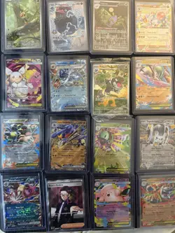 Pokemon Card Lot 30 Cards Mega ex, Gengar ex, Garchomp ex, Full Art IR Rare - Image 1