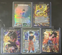 (5 Card Lot) Dragonballz BT11-126 BT23-109 BT11-131 BT21-120 BT25-130 SR All NM - Image 1
