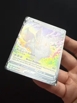 Eevee V SWSH065 Black Star Promo Holo Pokemon Card Sword & Shield - Image 3