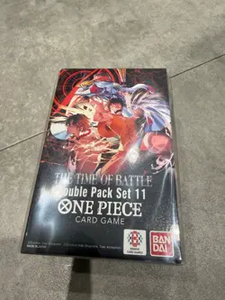 One Piece Card Game: Double Pack Set - The Time of Battle (DP-11) - New & Sealed - Image 1
