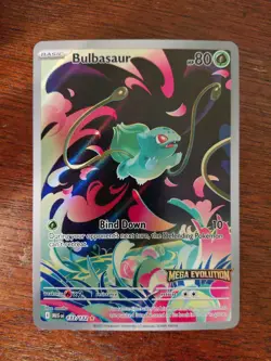Bulbasaur - (Mega Evolution Stamped) 133/132 Miscellaneous Cards & Products Holo - Image 1