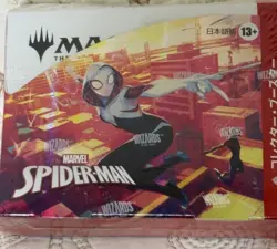 MTG Marvel’s Spider-Man Collector Booster Box 12 Packs New Sealed Japanese - Image 1