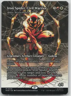 Iron Spider, Civil Warrior - Alibou, Ancient Witness (Borderless) M Marvel Unive - Image 1