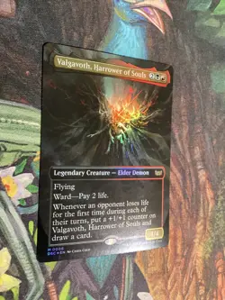 Valgavoth, Harrower of Souls (Borderless) Commander: Duskmourn: House of Horror - Image 2