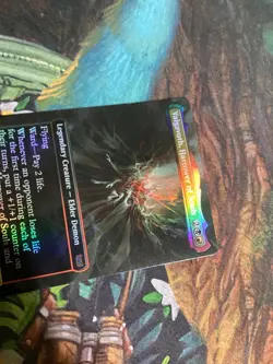 Valgavoth, Harrower of Souls (Borderless) Commander: Duskmourn: House of Horror - Image 3