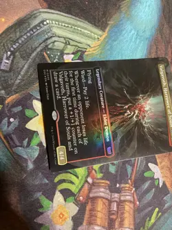 Valgavoth, Harrower of Souls (Borderless) Commander: Duskmourn: House of Horror - Image 4