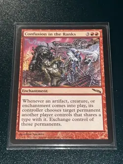 Confusion in the Ranks Mirrodin Regular Magic the Gathering NM - Image 1