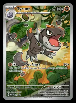Tyrunt MEP 070 Illustration Rare Holo ME: Mega Evolution Promo Pokemon Card - Image 2