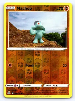 Machop 086/196 Common Lost Origin Pokemon Reverse Holo Near Mint - Image 1
