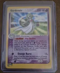 Pokemon TCG Gardevoir Ruby & Sapphire 7/109 Holo Rare Stage 2 English LP/MP - Image 1