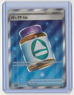 Pokemon TCG Ascended Heroes - N’s PP Up 262/217 Ultra Rare Full Art NM - Image 1