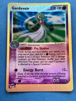 Pokemon Reverse Holo Gardevoir- EX Ruby and Sapphire – 7/109 – NM - Image 1